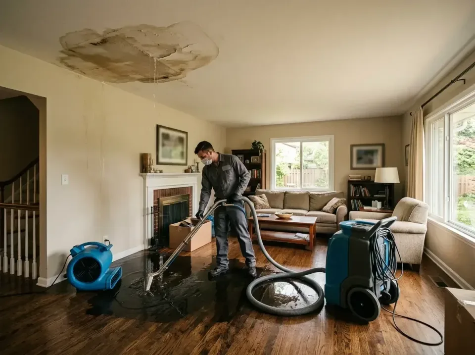 attic-pipe-burst-ceiling-drip-008 — frequently asked questions, Water Damage Restoration & Carpet Care in Marshfield, MO